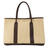 Hermes Garden Party PM Toile H Silver Hardware Tote Bag