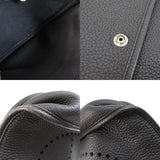 Hermes Evelyn 3 Black Silver Hardware Shoulder Bag Togo
