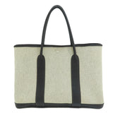 Hermes Garden Party PM Tote Bag Toile H Gray