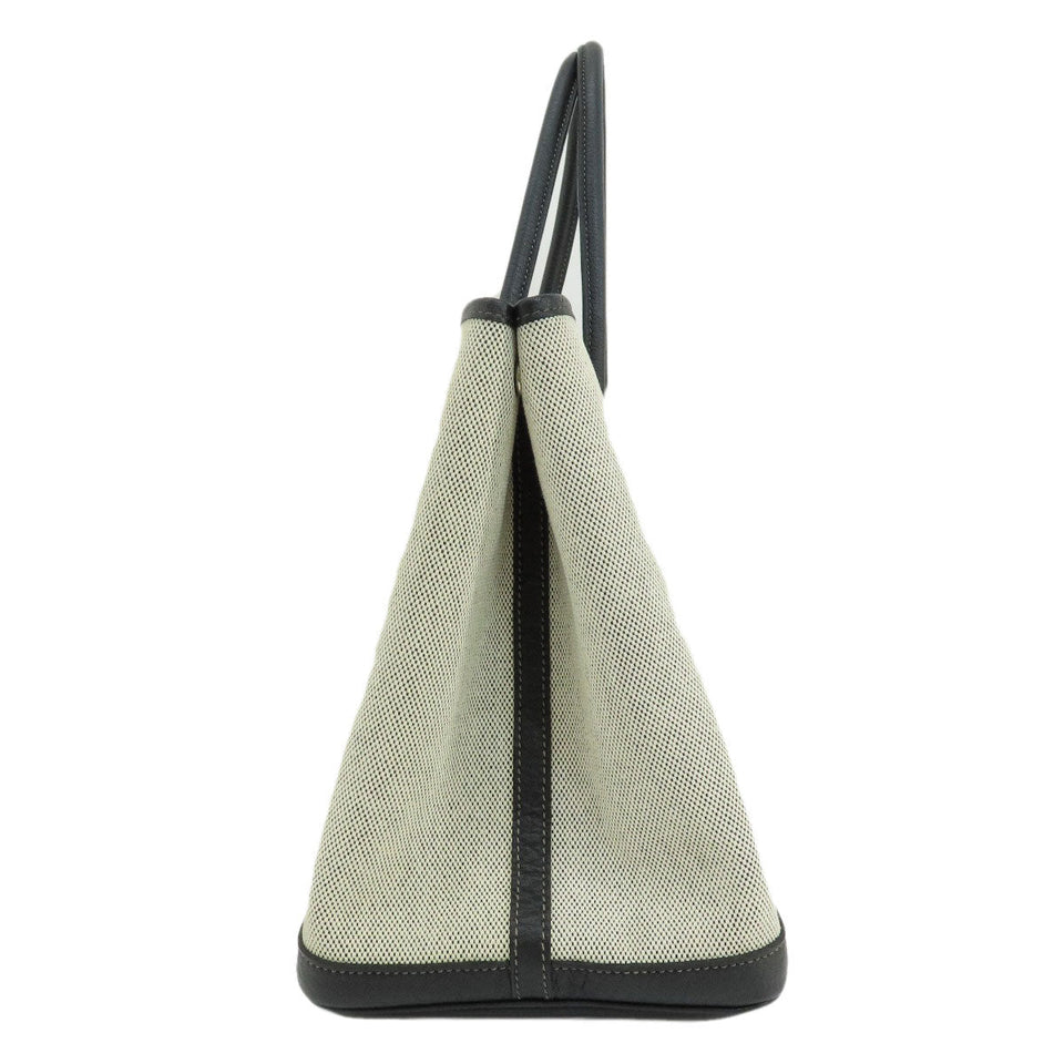 Hermes Garden Party PM Tote Bag Toile H Gray