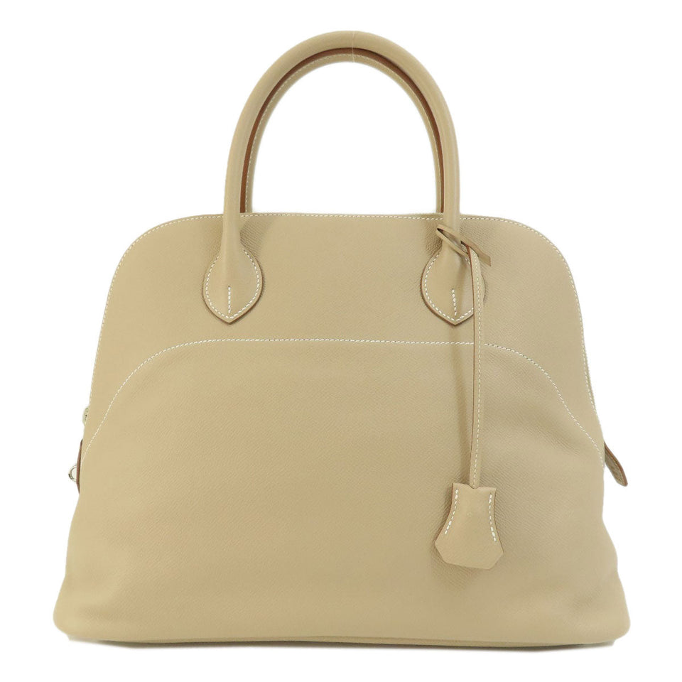 Hermes Handbag Epsom beige Bolide Relax 35 Beige SilverMetal