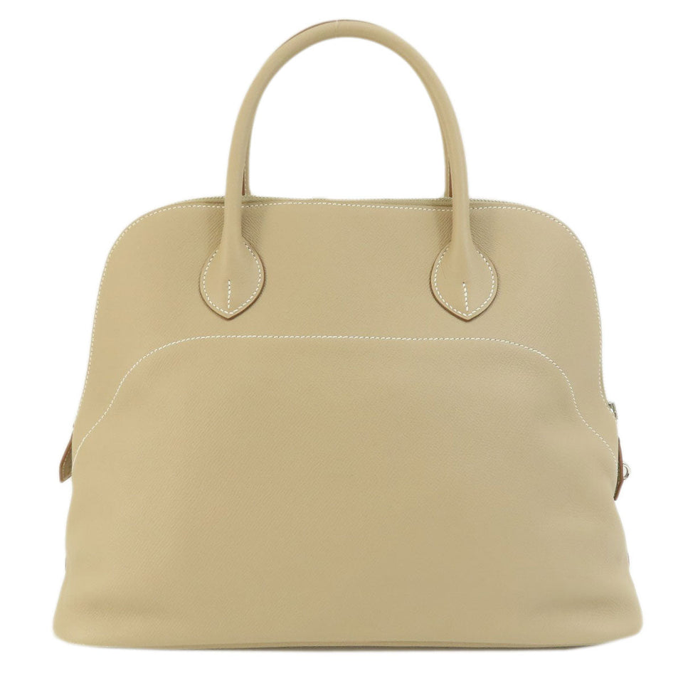 Hermes Handbag Epsom beige Bolide Relax 35 Beige SilverMetal