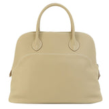 Hermes Handbag Epsom beige Bolide Relax 35 Beige SilverMetal