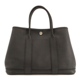 Hermes Garden Party TPM Black Silver Hardware Handbag Negonda