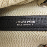 Hermes Garden Party TPM Black Silver Hardware Handbag Negonda