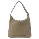 Hermes Trim 31 Etoupe Silver Hardware Shoulder Bag Taurillon