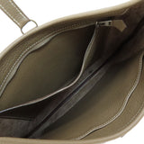 Hermes Trim 31 Etoupe Silver Hardware Shoulder Bag Taurillon