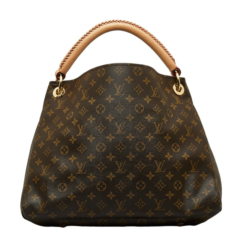 Louis Vuitton Monogram Artsy MM Bag Brown PVC Leather Louis Vuitton