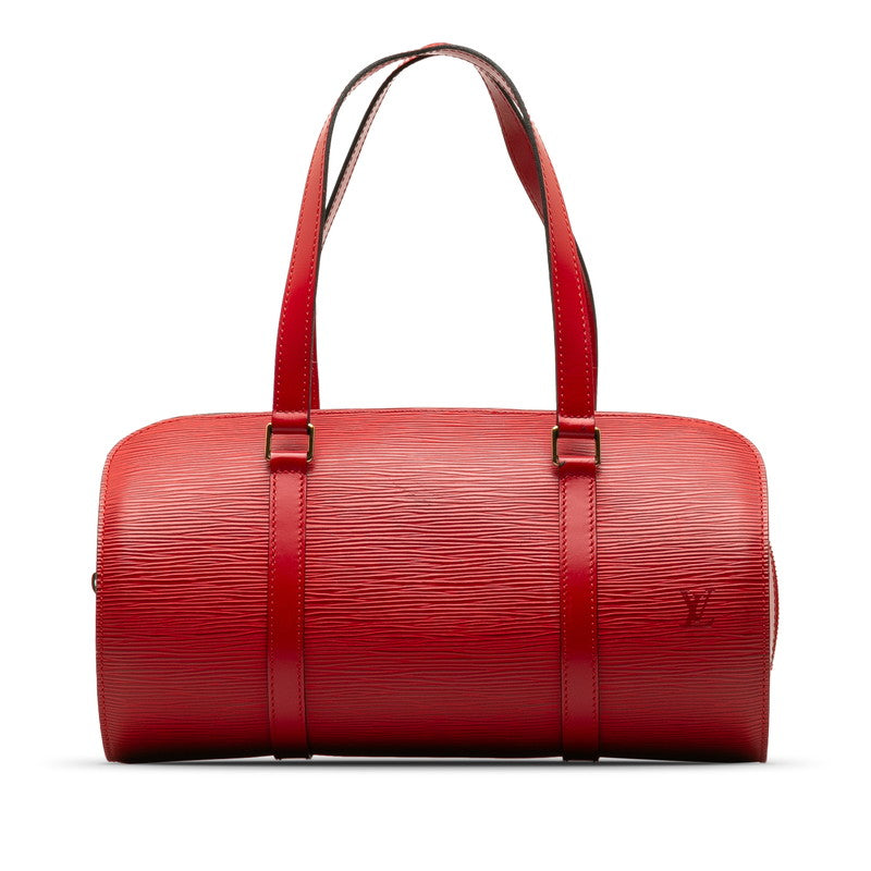 Louis Vuitton Epi Suffro Handbag Castilian Red Leather Louis Vuitton