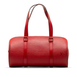 Louis Vuitton Epi Suffro Handbag Castilian Red Leather Louis Vuitton