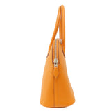 Hermes Handbag Epsom Orange Bolide 27 Apricot SilverMetal