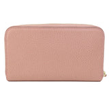 Gucci Long Wallet Purse 449347 leather pink Interlocking G outlet