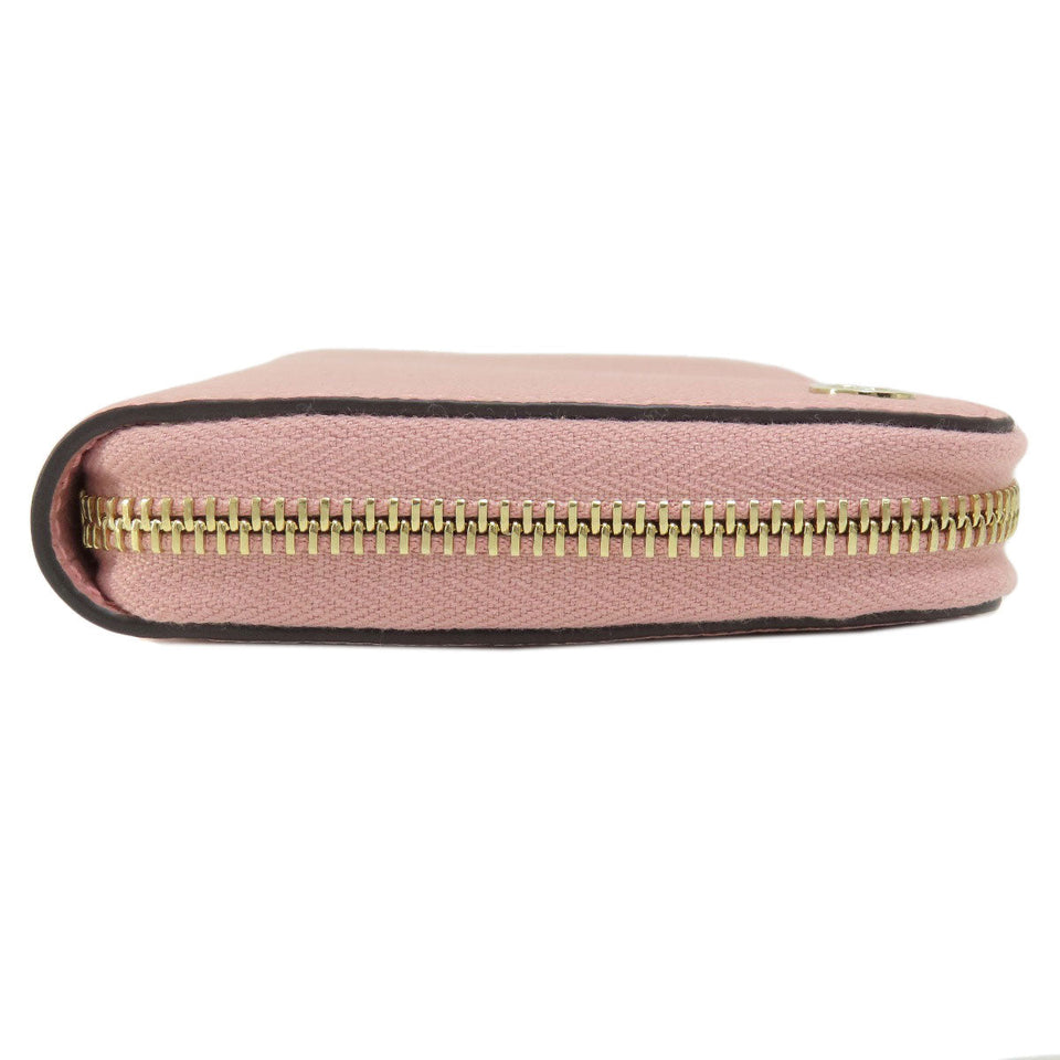 Gucci Long Wallet Purse 449347 leather pink Interlocking G outlet
