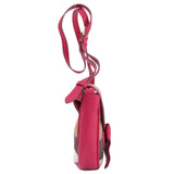 Burberry Shoulder Bag leather Red Mini cross body