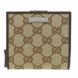 Gucci Bifold Wallet 146568 canvas Brown GG