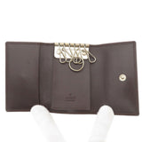 Gucci Key case Key holder  131928 Canvas, Leather Brown GG Women