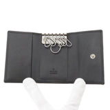 Gucci Key case Key holder  92749 Calfskin black Logo motif mens