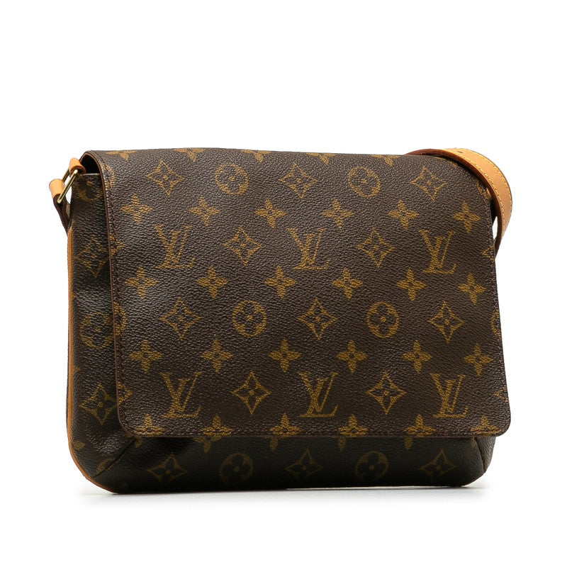 Louis Vuitton Monogram Mtte Tango Short Shoulder Bag Brown