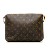 Louis Vuitton Monogram Mtte Tango Short Shoulder Bag Brown