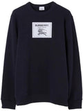 Luxury Burberry Men's Prorsum Label Cotton Sweatshirt Navy