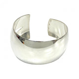 Gucci Bangle Silver925 Silver Cut-out wide cuffs Women