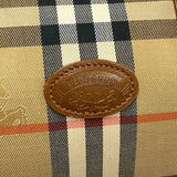 Burberry Handbag Leather, Canvas Brown Nova Check Women(Unisex)