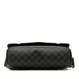 Louis Vuitton Monogram Eclipse District MM Shoulder Bag Black Men's