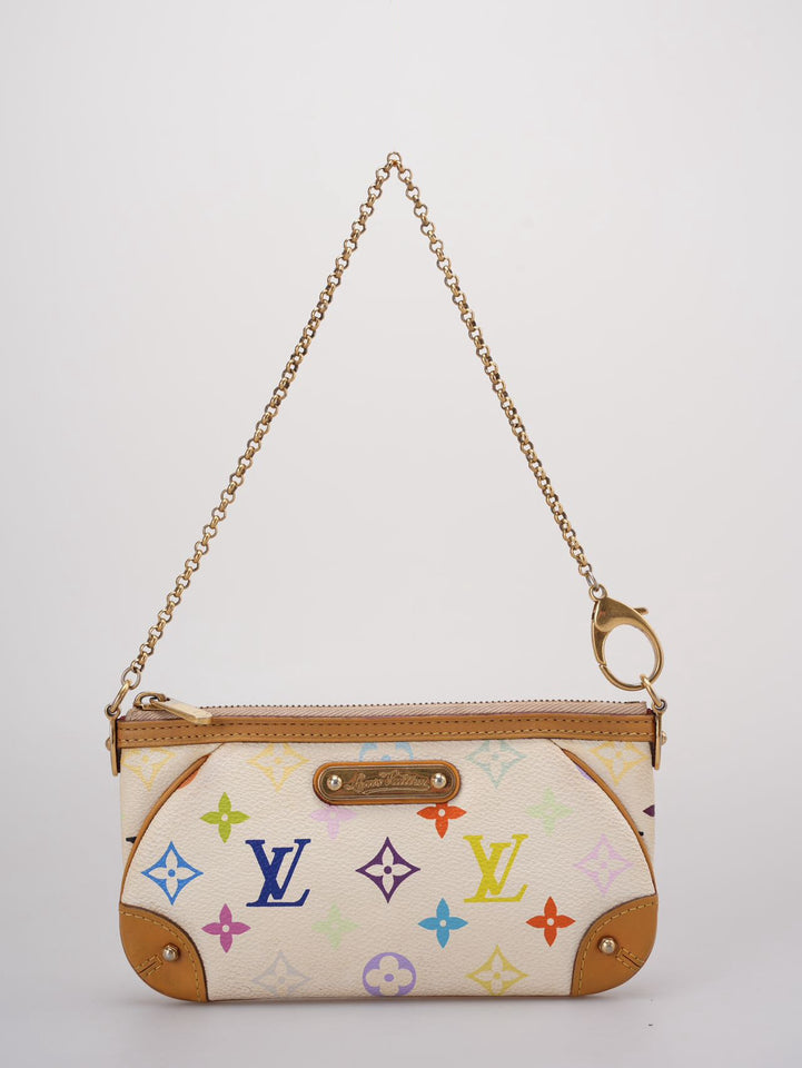 Louis Vuitton  Multicolor 2011 Pochette Milla MM Clutch