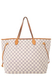 Louis Vuitton Monogram Neverfull GM Damier Azur Tote