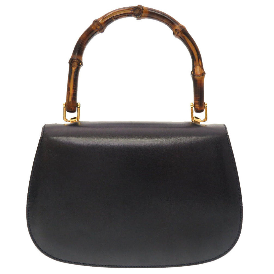 Gucci Handbag 000 46 0188 Bamboo Navy Women