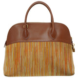 Hermes Handbag Boxcalf, Vibrato Noazette Bored 35 Women