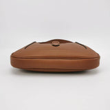 Gucci Jackie 1961 Tan Brown Pebbled Leather Bag Small