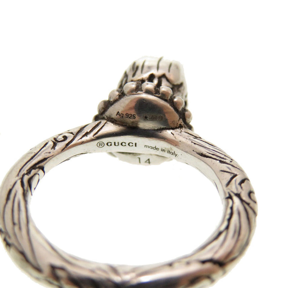 Gucci Ring Silver925 Silver angerforest eagle mens(Unisex) 14