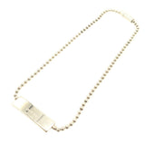 Gucci bracelet Silver925 Silver 2 consecutive ball chain Women