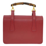 Gucci Handbag 000.113.0231 leather Red Bamboo Women