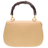 Gucci Handbag Bamboo beige 2WAY Women