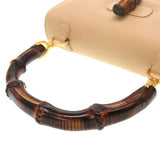 Gucci Handbag Bamboo beige 2WAY Women