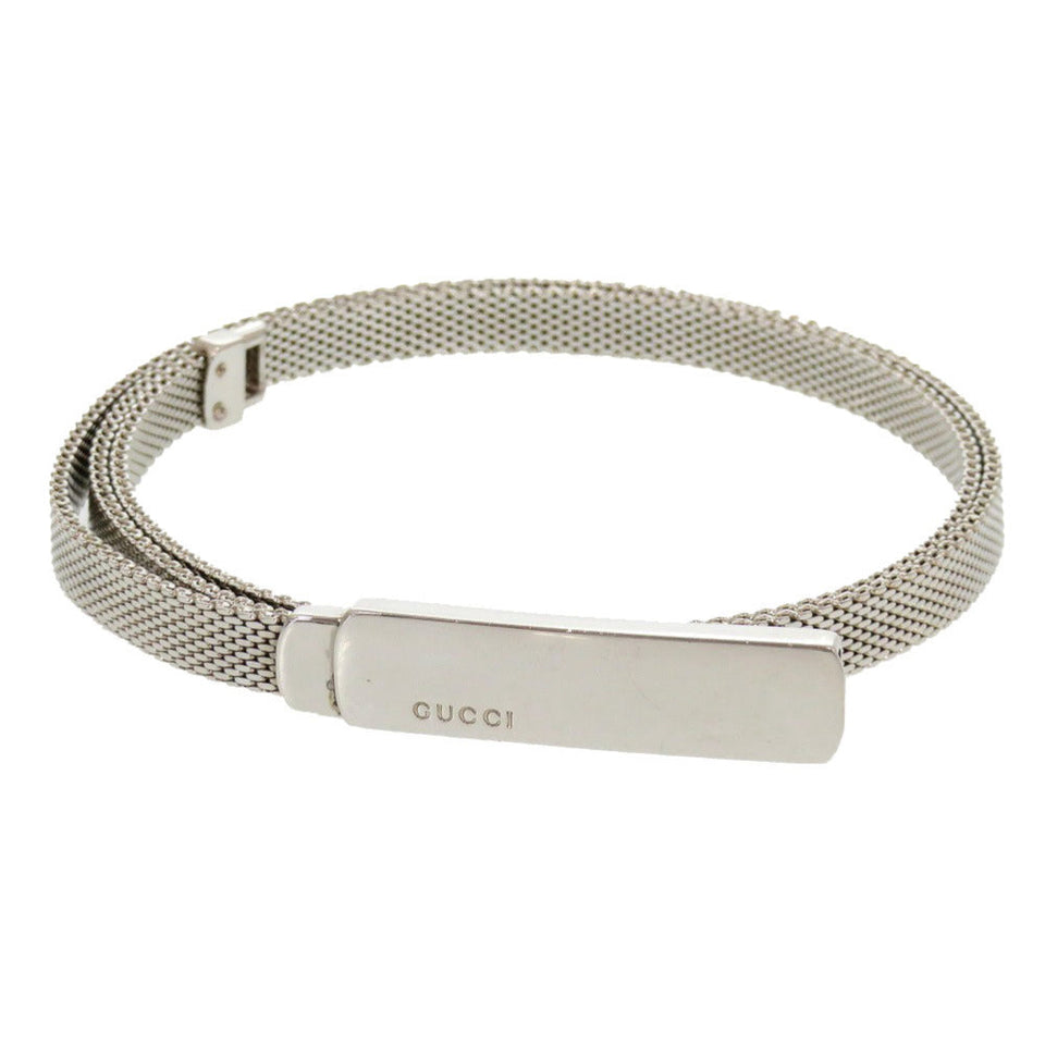 Gucci belt metal Silver plate Women