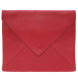 Hermes Clutch bag Courchevel Red