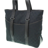 Gucci Tote Bag 145971 GG canvas, leather black Tote Bag Women
