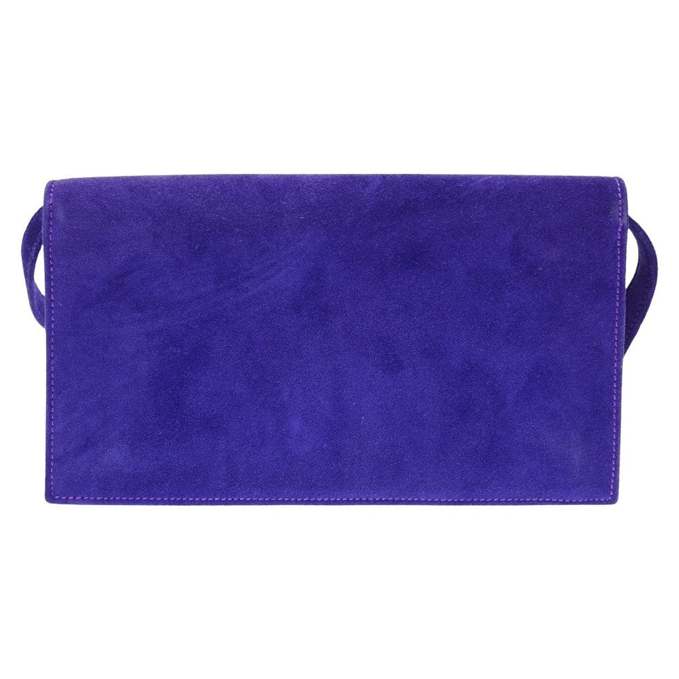 Hermes Shoulder Bag Doblis purple Shoulder Clutch Bag