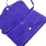 Hermes Shoulder Bag Doblis purple Shoulder Clutch Bag
