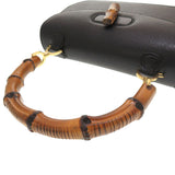 Gucci Handbag 000 2113 0633 Bamboo, Leather black Women