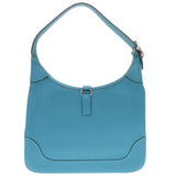 Hermes Shoulder Bag Shave Turquoise Trim 24