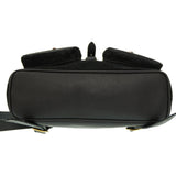Gucci Backpack Suede black Bamboo Women
