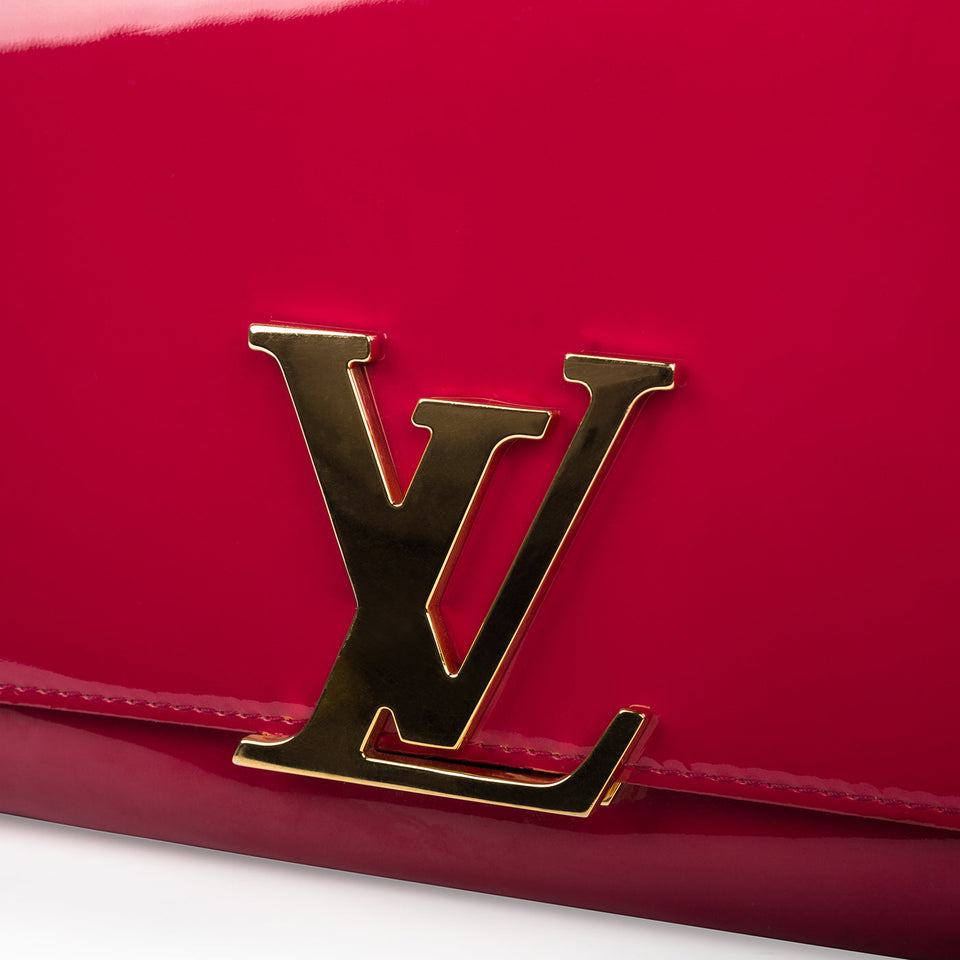 Louis Vuitton Louise Patent Clutch MM
