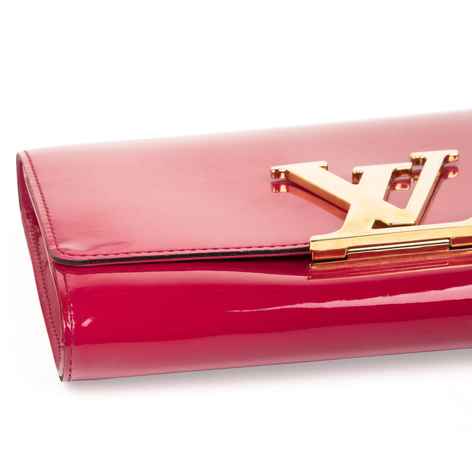 Louis Vuitton Louise Patent Clutch MM