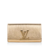 Louis Vuitton Gold Louise Clutch