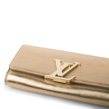Louis Vuitton Gold Louise Clutch