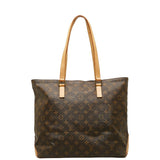 Louis Vuitton Monogram Bag Brown PVC Leather Louis Vuitton